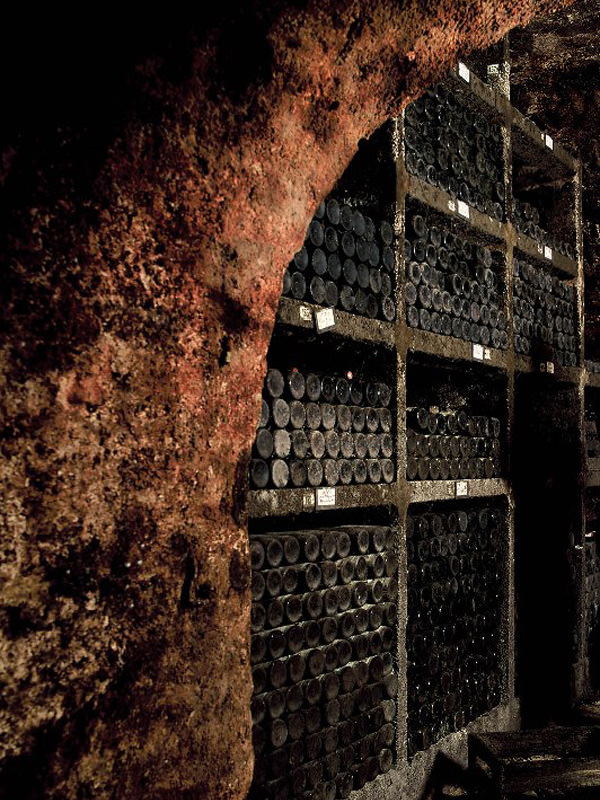 Die Gewölbekeller des Weinguts kann man leicht als Schatzkammer bezeichnen