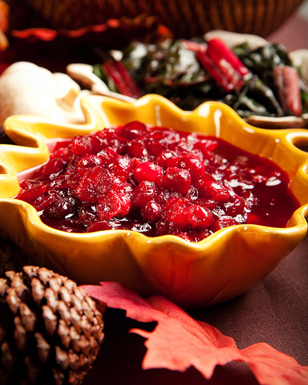 Cranberries - Eine typische Beilage zum Thanksgiving Dinner